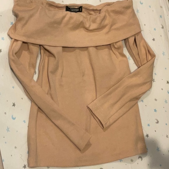 Misguided off shoulder maternity top nwot - Picture 2 of 2